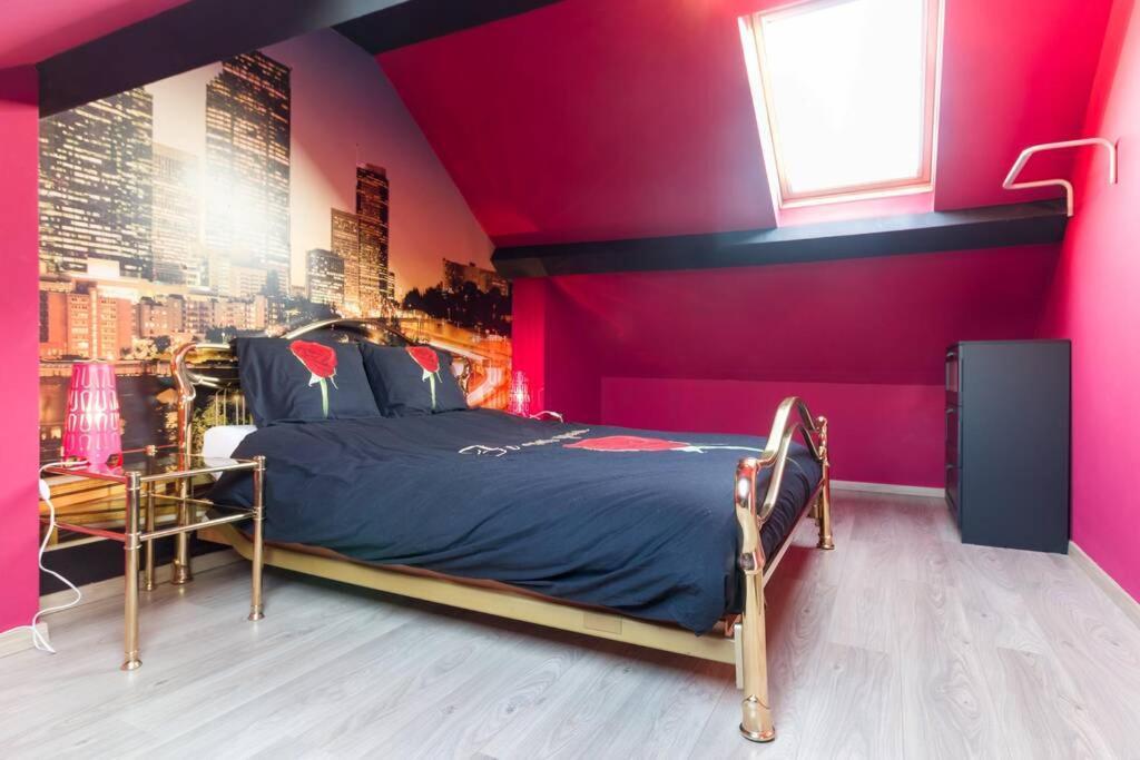 Duplex Appertement Met Zicht Damse Vaart @ Brugge Apartment ภายนอก รูปภาพ